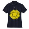 Women's Heavyweight Cotton Pique Polo Thumbnail