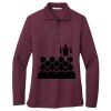 Women's Silk Touch Long Sleeve Polo Thumbnail